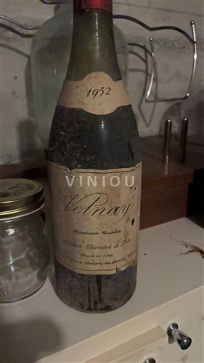 Borgonha Volnay Antoine Barolet & Fils 1952