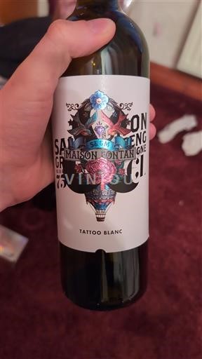 Sudoeste Côtes de Gascogne Maison Fontang Tattoo Blanc 2024