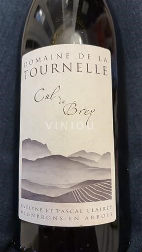 Jura Arbois Domaine La Tournelle Cul du Brey 2019