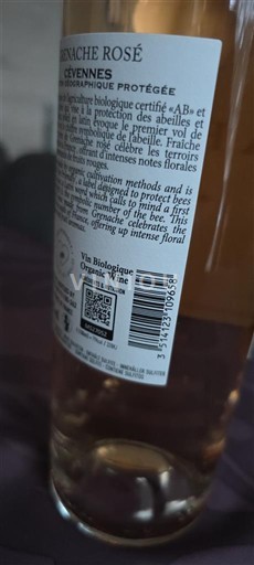 Linguadoca e Rossiglione Cévennes Grenache Rosé 2024