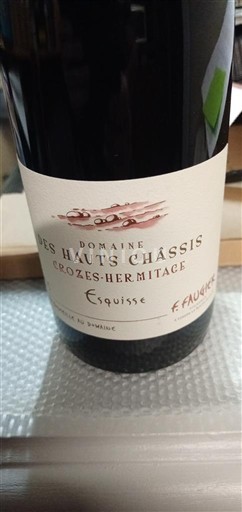Thung lũng Rhône Crozes-hermitage Domaine S Hauts Châssis Esquisse 2023