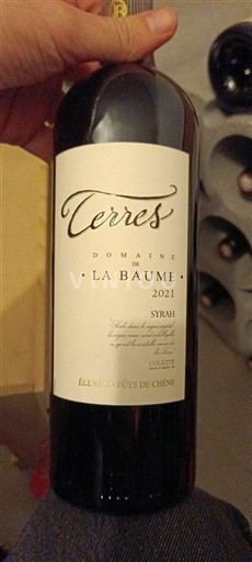 Languedoc et Roussillon Pays d'oc Domaine La Baume Terres 2021