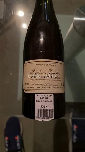 Loire Valley Coteaux du Layon Moulin Touchais 1964