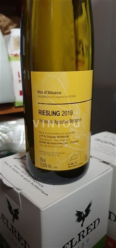 Alsace Claude Straub 2019