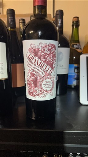 Apulië Primitivo di Puglia Granbello Niet-geïntegreerd