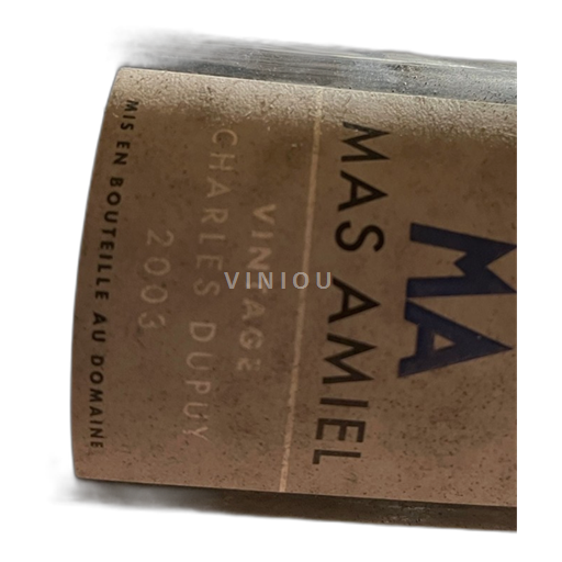 Roussillon Maury Mas Amiel Charles Dupuy 2003