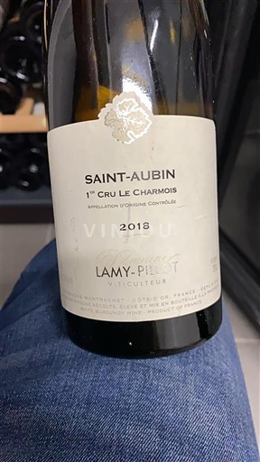 Borgonha Saint-Aubin Premier Cru Lamy-Pillot 1er Cru Le Charmois 2018