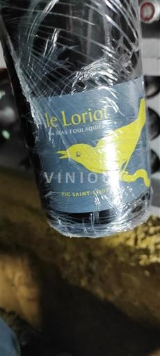 Langvedok Pic-saint-loup Mas Foulaquier Le Loriot 2020