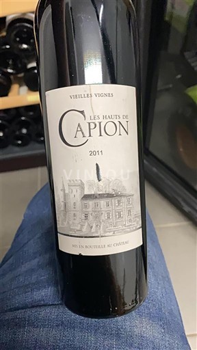 Langvedok Terrasses-du-Larzac Château Capion Les Hauts de Capion Vieilles Vignes 2011