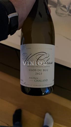 Bourgogne Viré-clessé Jean-Marie Chaland Clos du Buc 2023
