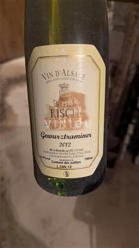 Alsace Patrick Risch Gewurztraminer 2012