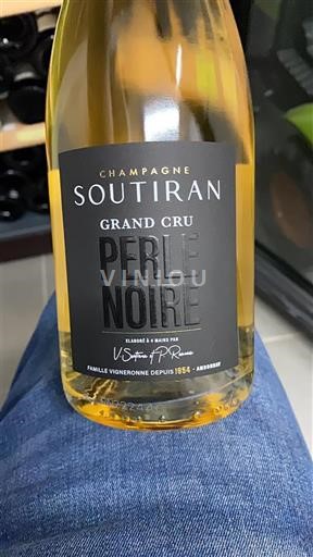 Šampanja Ni doloceno Grand Cru Soutiran Perle Noire Neleten.