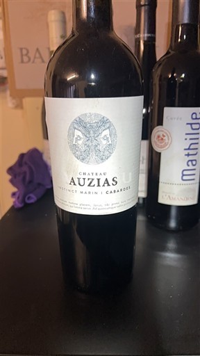 Langvedok Cabardès Château Auzias Instinct Marin 2019