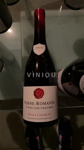 Bourgogne Vosne-romanée Premier Cru Nicole Lamarche 1er Cru Les Chaumes 2018