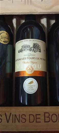 Bordeaux Château Les Tours de Peyrat Vieilles Vignes 2009