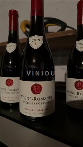 Bourgogne Vosne-romanée Premier Cru Nicole Lamarche 1er Cru-Les Chaumes 2019