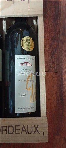 Bordeaux Blaye-côtes-de-bordeaux Château Montfollet Vieilles Vignes 2007