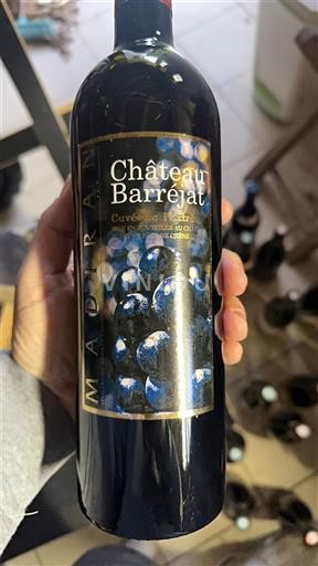 Tây Nam Madiran Château Barréjat des Vieux Ceps Không niên vụ
