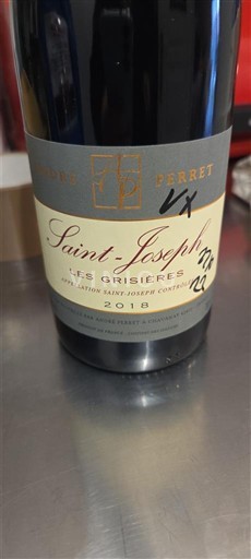 Vallée du Rhône Saint-Joseph Robert et Ferret Les Grisieres 2018
