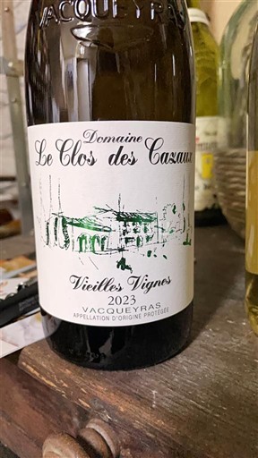 Valle del Rodano Vacqueyras Domaine Le Clos des Cazaux Vieilles Vignes 2023