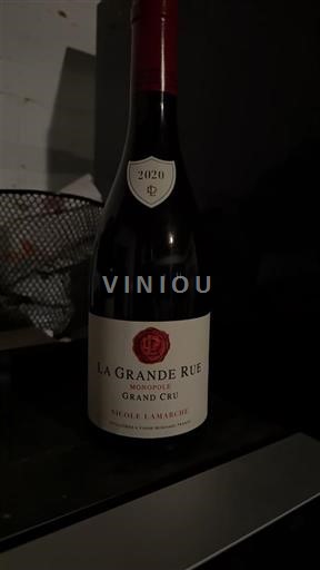 Bourgogne Phố lớn Grand Cru Domaine Lamarche La Grande Rue Monopole 2020