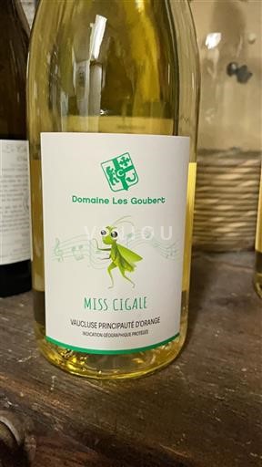 Valle del Rodano Non specificato Domaine Les Goubert Miss Cigale 2024