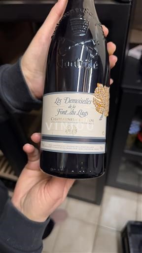 Valle del Rodano Châteauneuf-du-Pape Font du Loup Les Demoiselles de la Font du Loup Senza annata