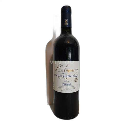 Bordeaux Fronsac Chateau La Croix Laroque L'élégance 2014