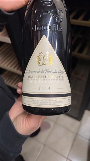 Valle del Ródano Châteauneuf-du-Pape. Château La Font du Loup 2014