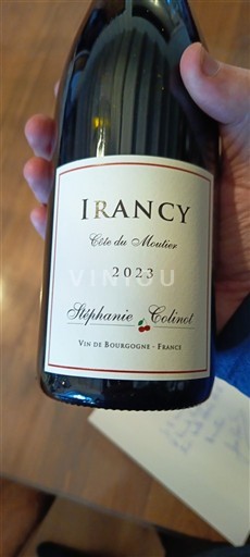 Bourgogne Irancy Stéphanie Colinot Côte du Moutier 2023