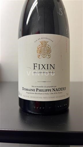 Bourgogne Fixin Domaine Philippe Naddef Fixin 2021
