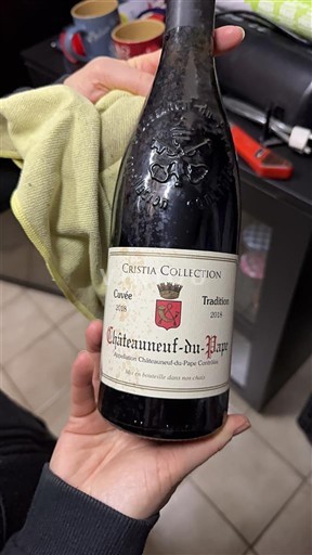 Valle del Rodano Châteauneuf-du-Pape Cristia Collection Tradition 2018