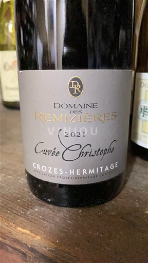 Thung lũng Rhône Crozes-hermitage Domaine S Remizières Christophe 2021