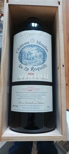 Bordeaux Côtes-de-Bordeaux Château Moulin de La Roquille 2020