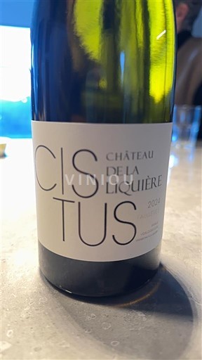 Langvedok Faugères Château La Liquière Cistus 2024