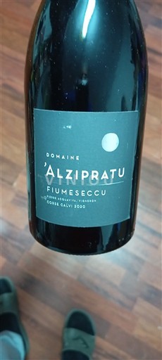 Corse Không được chỉ định Domaine Alzipratu Fiumeseccu 2020