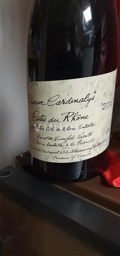 Thung lũng Rhône Côtes-du-rhône Réserve Cardinalys 2024