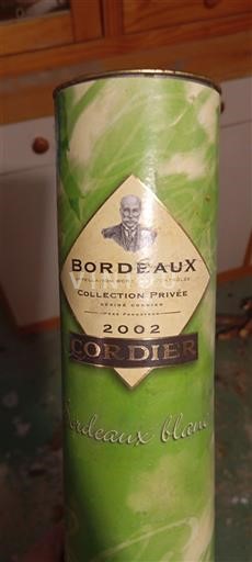 Bordeaux Bordeaux trắng Cordier Collection Privée 2002