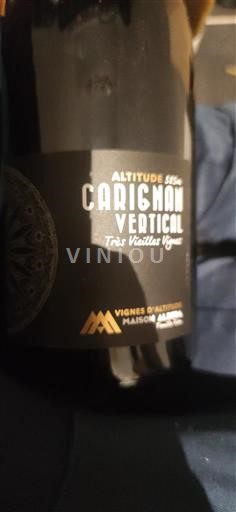 Languedoc in Roussillon Katalonske obale Maison Albert Carignan Vertical Très Vieilles Vignes 2021