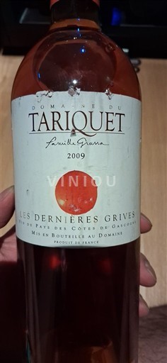 Sudoeste Côtes de Gascogne Domaine Tariquet Les Dernières Grives 2009
