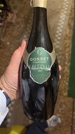 Champagne Champagner Gosset Grand Millésime 2004
