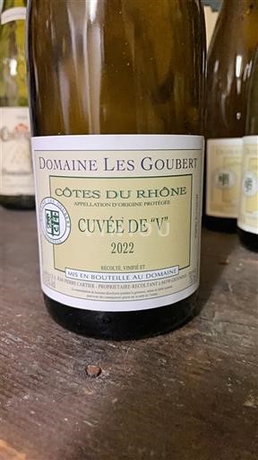 Thung lũng Rhône Côtes-du-rhône Domaine Les Goubert de "V" 2022