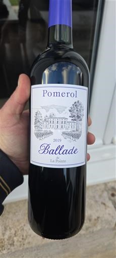 Weine Rouge sec Ballade Château La Pointe 2019 Frankreich Bordeaux Pomerol AOC