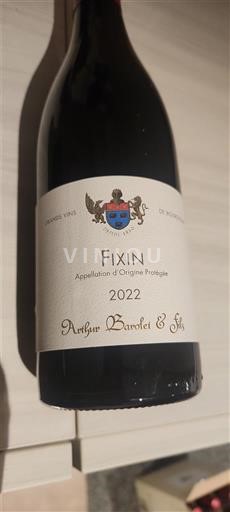 Bourgogne Fixin Arthur Barolet & Fils 2022