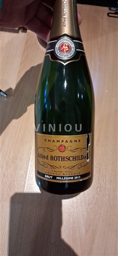 Champagne Alfred Rothschild 2013