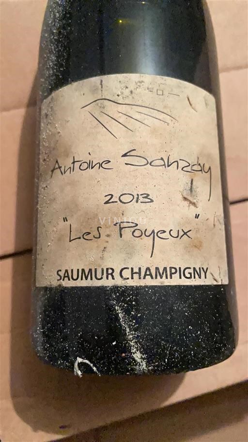 Loiretal Saumur-Champigny Antoine Sanzay Les Poyeux 2013
