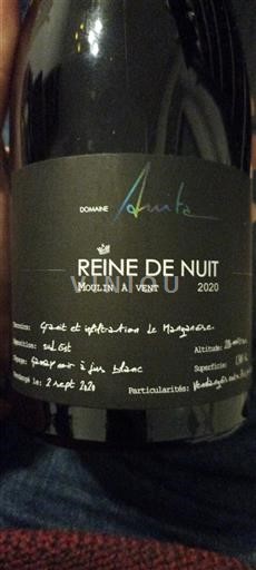 Beaujolais Moulin-à-vent Domaine Anita Reine de Nuit 2020
