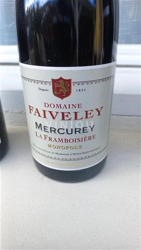 Burgundy Mercurey Domaine Faiveley La Framboisière Non-Vintage