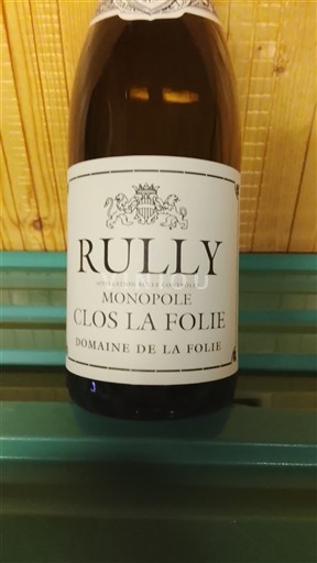 Borgonha Rully Domaine La Folie Clos La Folie 2024