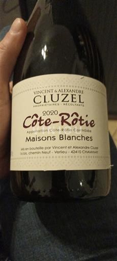 Vallée du Rhône Côte-rôtie Cluzel Maisons Blanches 2020